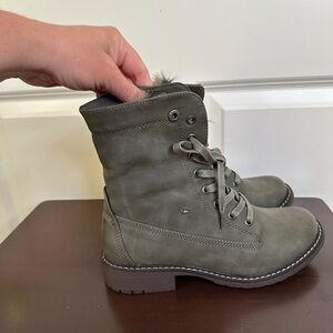Women’s G.C. Shoes Trudie Olive Combat Boot Size 7.5